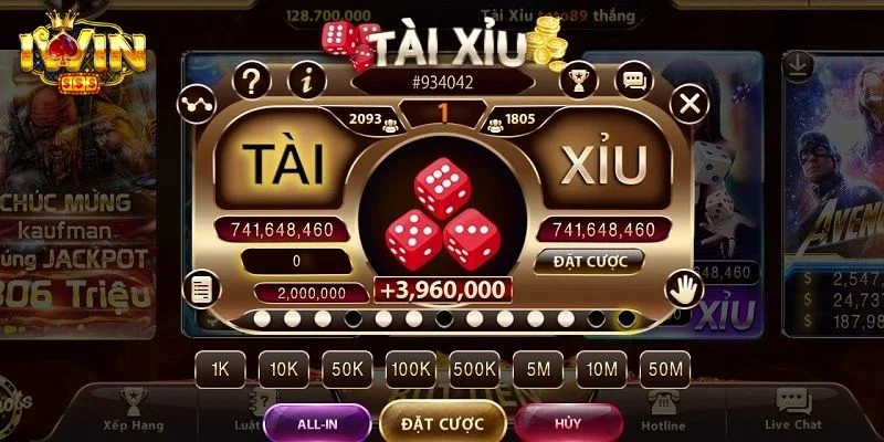 Tài Xỉu IWIN: Sảnh Chơi Đen Đỏ Sát Phạt Tiền Tỷ Mỗi Ngày 2 Tài xỉu IWIN có rất nhiều phiên bản độc đáo, thú vị.